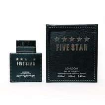 더고운매 남성향수 오 드 뚜왈렛 파이브스타, -, 100ml, 100ml