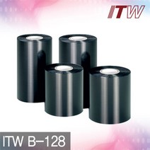 ITW B-128 왁스레진 바코드리본 왁스 레진, ITW B-128 50mm X 300M