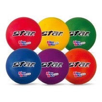스타 피구공 3호 CB853/CB823/충격완화/인체무해/스폰지재질/안전볼/STAR/피구용품, 주황
