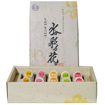 꽃피는 녹차 수채화 6호 선물세트, 1개