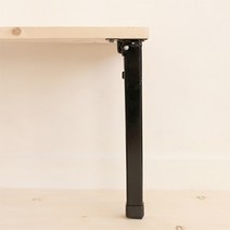 접이식 블랙 좌탁다리, 단품, 1개