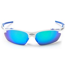 필모리스 MS-0025 White Blue 스포츠글라스 도수겸용 주야겸용