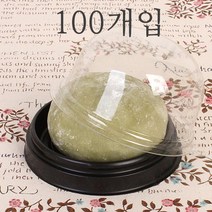 이홈베이커리 높은 돔형 화과자 케이스, 대포장 100개입, 1팩, 100개