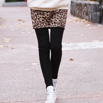 마더라이크 임산부 울호피치마레깅스