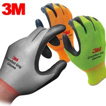 3M장갑 컴포트 니트릴 폼 코팅 장갑 s06, 그레이