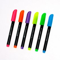 모나미 에딩형광펜(600)/에딩슈퍼형광펜- 4.0mm/색상별, S505046(보라), 1개