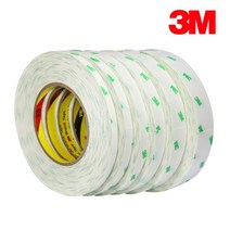 3M 찢어쓰는 얇은 화지 양면테이프 50M, 12mm