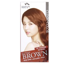 꽃을든남자 크리닉 염색약, N7 커피브라운, 1개