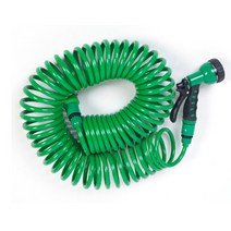 스프링 호스 7.5m, 그린, 1개