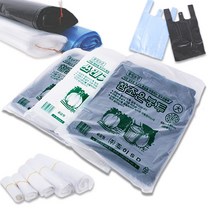 트렌드코리아 배접봉투 검정, 100매, 소, 50L