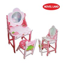 노벨랜드 드레서(원목화장대), 혼합색상