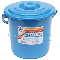 플라스틱바케스 20L 다용도 소형바케스 미니 작은 블루 바께스 바켓 소형통, 파랑, 1개