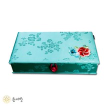 (쿠팡)모란단 예단상자-옥색, 옥색