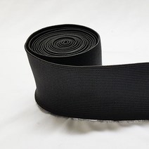 드림바이어스 허리 고무밴드, 50mm, 블랙