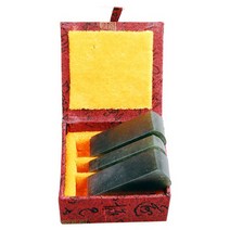 요녕석(녹석)세트 (케이스 포함), 7푼-2.1cmX2.1cmX6cm, 1개