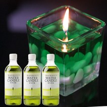 워터캔들+심지+캔들용기 구성! 초간단 DIY 워터캔들세트, 1개, 선택2-5 시트로넬라500ml _ 2병 (리필액)