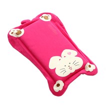 한성실업 메밀 메모리폼 천연라텍스 유아동베개, 11_바니천연라텍스베개 / 01_핫핑크