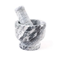 키친아트 돌 이유식 미니 절구 옥절구 다지기 깨갈이