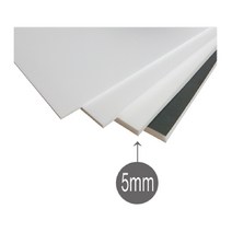 대원 원단 우드락 60*90mm 보드롱, 50매입, 5mm