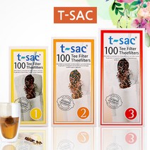 티색 (t-sac) 티필터 100매 2-4컵 (size 2) 차필터/여과지