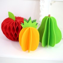 오즈펠트 과일 펠트가습기 만들기 DIY패키지 (무료재단), 파인애플가습기 패키지