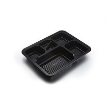 믿음인터내셔널 도시락(6칸) (DS2000) 일회용 포장용기 일회용 도시락용기, 100Ea