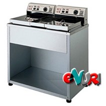 대신전기산업(주) 대신 전기튀김기 DS-200(도장2구B)업소용튀김기2구, DS-200  도장2구