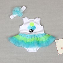 엔젤하트 ---민트머리띠롬퍼--- 신생아 바디슈트 아기옷 남아 여아 남자 여자 6개월 12개월 백일 아기 돌 선물 임신 출산 우주복