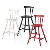 이케아 AGAM 어린이의자 스툴 유아의자, 화이트_502.535.37