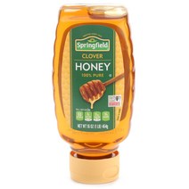 스프링필드 클로버 퓨어 허니, 454g, 1개