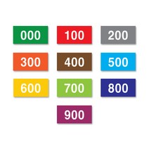 숫자띠라벨-DLS2/도서관 도서분류 숫자 스티커, 1장, 700