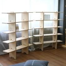 JWK 토파즈 브라운 일파만파 원목 책장 벽선반 거실장 겸 다용도 수납장, 무도장자작나무1200선반다리높이36cm1단