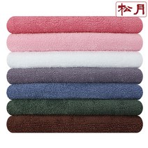 송월타올 30수 컬러미용수건 세면타월, 백색, 10매