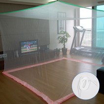 앨플러스 모기장 5~6인용(별대) 화이트