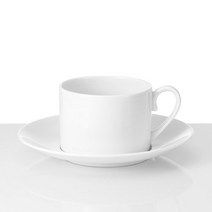 [화이트블룸] Take Brunch Teacup _ Saucer, 화이트