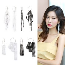 워너비스톤 086 커스텀이어링 하이라이트 드롭 귀걸이