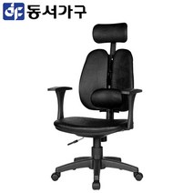동서가구 스카이 요추 의자 DF900101, 블랙