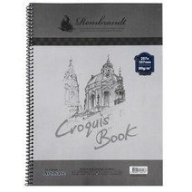 아트메이트 모조 크로키북 8절 80g, 8절 257x357mm, 55매