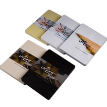 종이문화 내손에 캘리그라피 소프트러프 카드 50매 [색상선택] 타이포/캘리그라피엽서, 스노우화이트, 1개