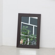 다이룸 파스텔 벽거울 직사각_600(리빙) 월넛