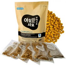 아침애사료 오리.연어.감자사료 수제사료, 1개, 1kg, 오리