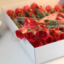 KH 장미비누꽃 한송이, 레드