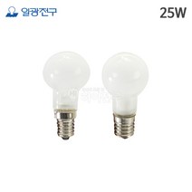 미니 크립톤 (불투명), E17(17mm)/25W, 1개