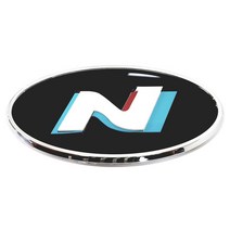 N 엠블럼 (현대 고성능 N버전), 크롬화이트, 4호