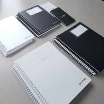 포켓노트 A5 B5 스프링노트 유선노트 기자수첩, A5 포켓노트(소) - 블랙