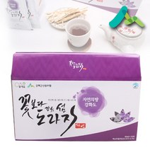 농가정보서비스 강화섬 백도라지 분말, 강화섬 도라지진액 30포입, 1박스