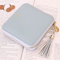 오르비 여성용 테슬 반지갑