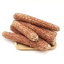 호미자루 옥수수속대 붉은색, 500g, 1개