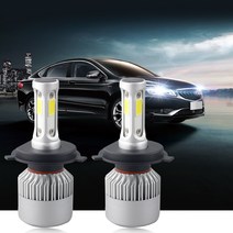 S2 마티즈 스파크 LED LIGHT H4 상하향 일체형, T10 LED (WHITE), 2p