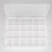 컬러비즈부자재 도안증정, 183_ 비즈통36칸/불투명/W28cmxL18cmxH4.5cm, 1세트